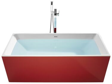Baignoire îlot RIOS 170 x 80 cm Rouge