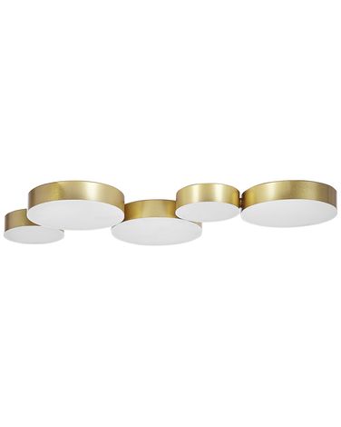LED Ceiling Lamp LUGA Metal Gold