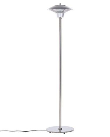 Chauffage de terrasse infrarouge autoportant ASKJA 1500 W Argenté