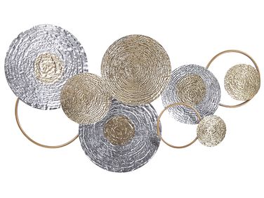 Décoration murale VANADIUM Métal 60 cm Doré