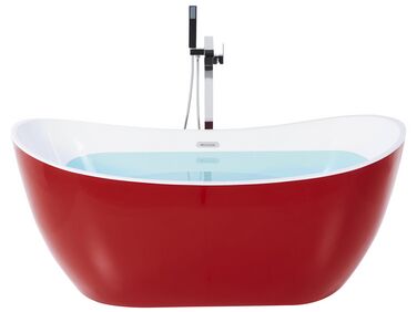 Baignoire îlot ANTIGUA 160 x 76 cm Rouge