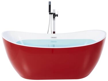 Baignoire îlot ANTIGUA 180 x 78 cm Rouge