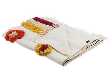 Couverture AMROHA Coton 130 x 180 cm Multicolore