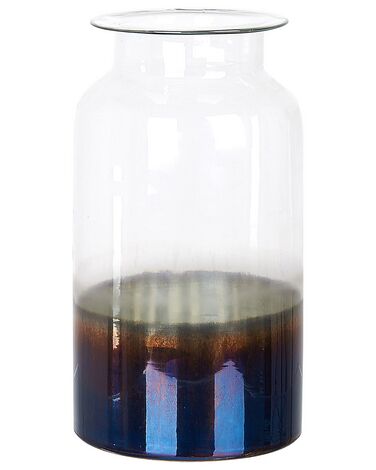 Bloemenvaas BHATURE Glas 27 cm Meerkleurig