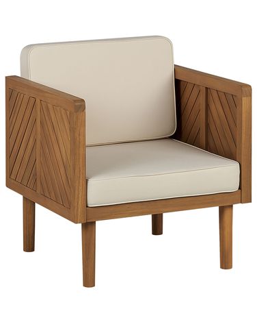 Fauteuil de jardin BARATTI Acacia Marron