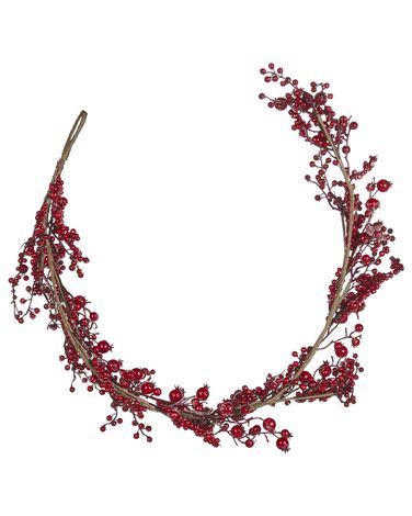 Christmas Garland TARIFA 150 cm Red
