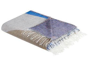 Plaid YALADI Stof 130 x 170 cm Meerkleurig
