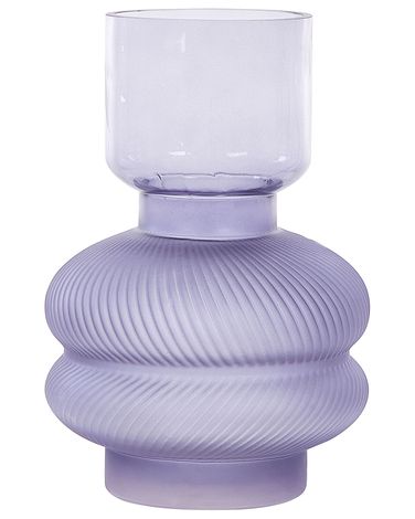 Bloemenvaas RODIA Glas 24 cm Paars