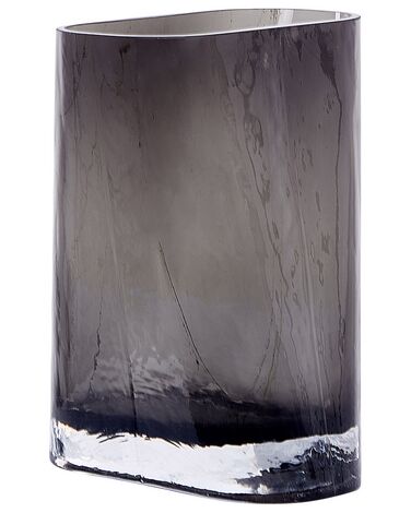 Bloemenvaas MITATA Glas 20 cm Grijs