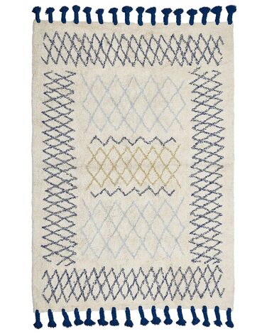 Rug ERZINCAN Beige 160 x 230 cm Cotton