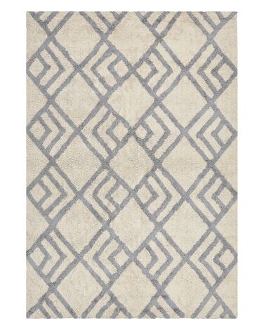 Rug NEVSEHIR Beige 140 x 200 cm Cotton