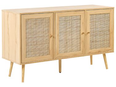 Armoire PEROTE Rotin Marron clair