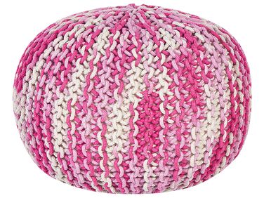 Pouffe CONRAD Cotton Pink