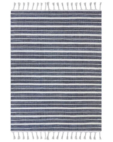 Rug BADEMLI Dark Blue 160 x 230 cm