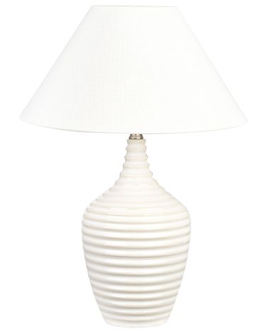Table Lamp CELESTE Ceramic Beige