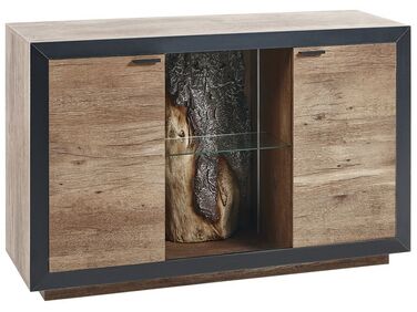 Armoire MARANA Marron/noir