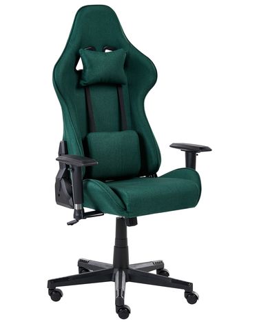 Siège de gaming WARRIOR Vert foncé