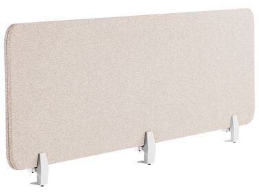 Bureauscheidingswand WALLY 180 x 40 cm Beige