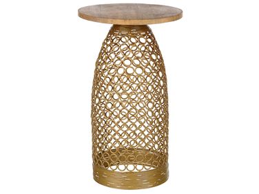 Bijzettafel WAIHI Mangohout Bruin