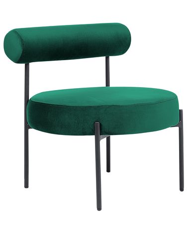 Fauteuil ALPHA Fluweel Smaragdgroen