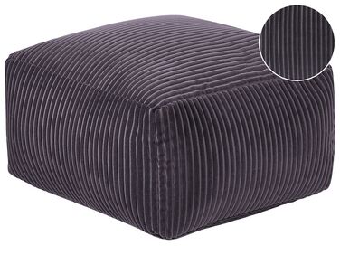 Pouffe MUKKI Cotton Dark Grey