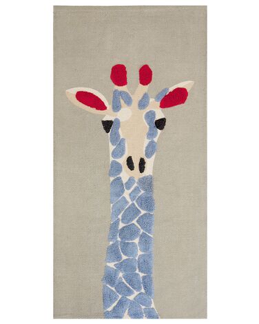 Kids Rug SAKUBO Multicolour 80 x 150 cm Cotton