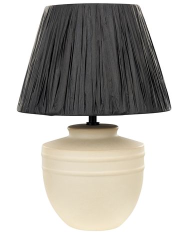 Table Lamp TIGRE Ceramic Beige