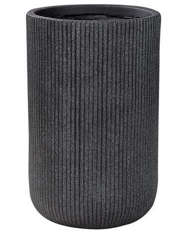 Bloempot EANTIO 30 cm Zwart