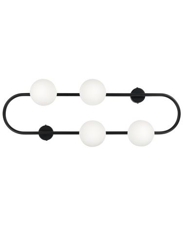 Wall Lamp YANGO Metal Black