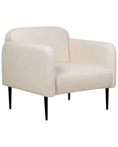 Fauteuil STOUBY Lin Beige clair