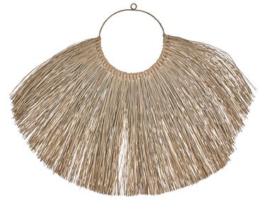 Décoration murale HATINH Herbier marin 70 cm Naturel
