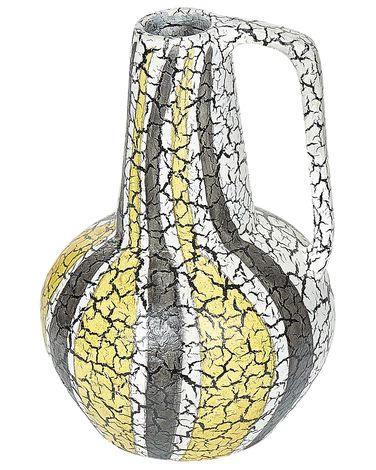 Decoratieve vaas MALAKKA Keramiek 34 cm Meerkleurig