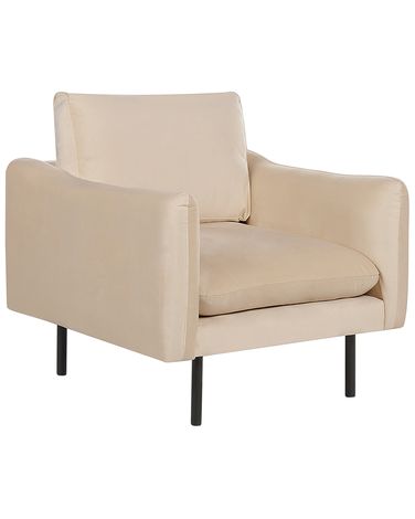 Fauteuil VINTERBRO Velours Beige