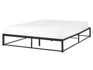 Bed Metaal VIRY 160 x 200 cm Zwart