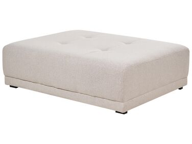 Ottoman TORPO Fabric Beige