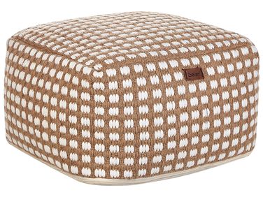 Pouffe CHILAR Cotton Beige