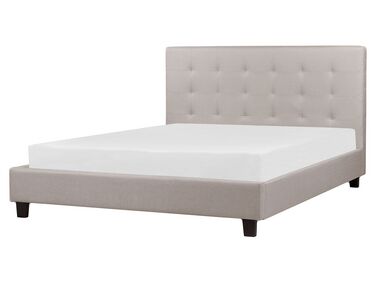 Bed Fabric LA ROCHELLE 160 x 200 cm (EU King Size) Light Grey