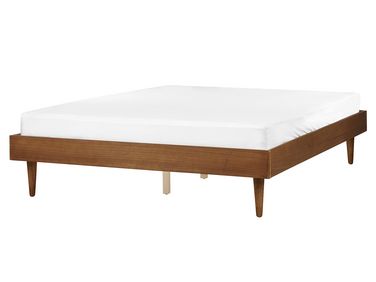 Bed TOUCY 160 x 200 cm Bruin essenhout
