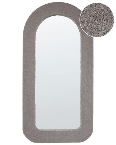 Wall Mirror CERVON 60 cm 120 cm Boucle Taupe