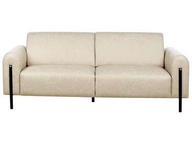 Bank 3-zits ASKIM Stof Beige