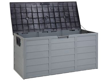 Coffre de rangement LOCARNO 112 cm 50 cm Gris