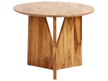 Eettafel ARRAN Bruin 100 cm 100 cm Acaciahout