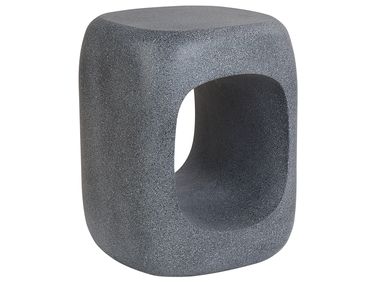 Side Table PELMO 33 cm 33 cm Marble Effect Grey