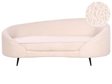 Sofa 2 Seater SAVAR Boucle Beige