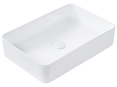 Countertop Basin CHIVANA 510 x 340 mm Ceramic White