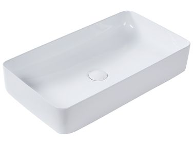 Countertop Basin ULUA 610 x 350 mm Ceramic White
