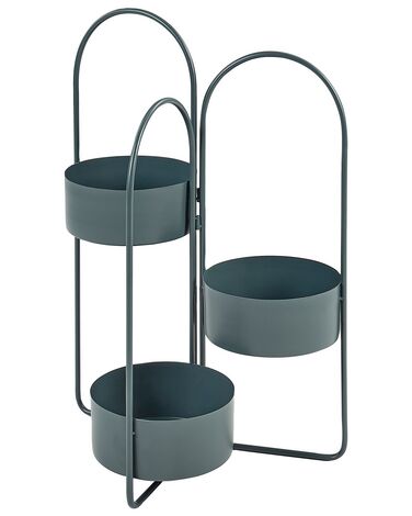 Plantenstandaard COLUTENA Metaal 56 cm Donkerblauw