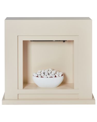 Chauffage de cheminée électrique SAHARA Beige