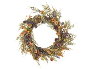 Couronne décorative CAMRUN 45 cm Vert
