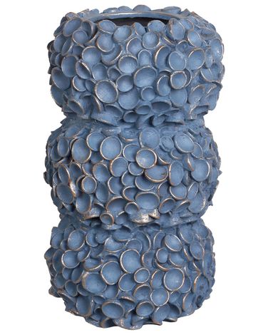 Bloemenvaas MUZAKI Keramiek 52 cm Blauw